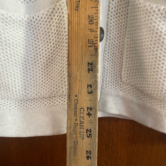 rag & bone Men's Cream Textured Cardigan - Picture 9 of 10